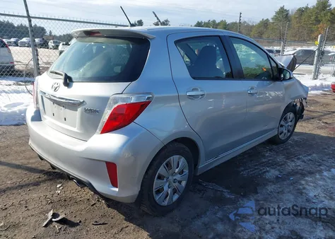 2013 Toyota Yaris Le из США, поврежденный, VIN JTDKTUD32DD550780